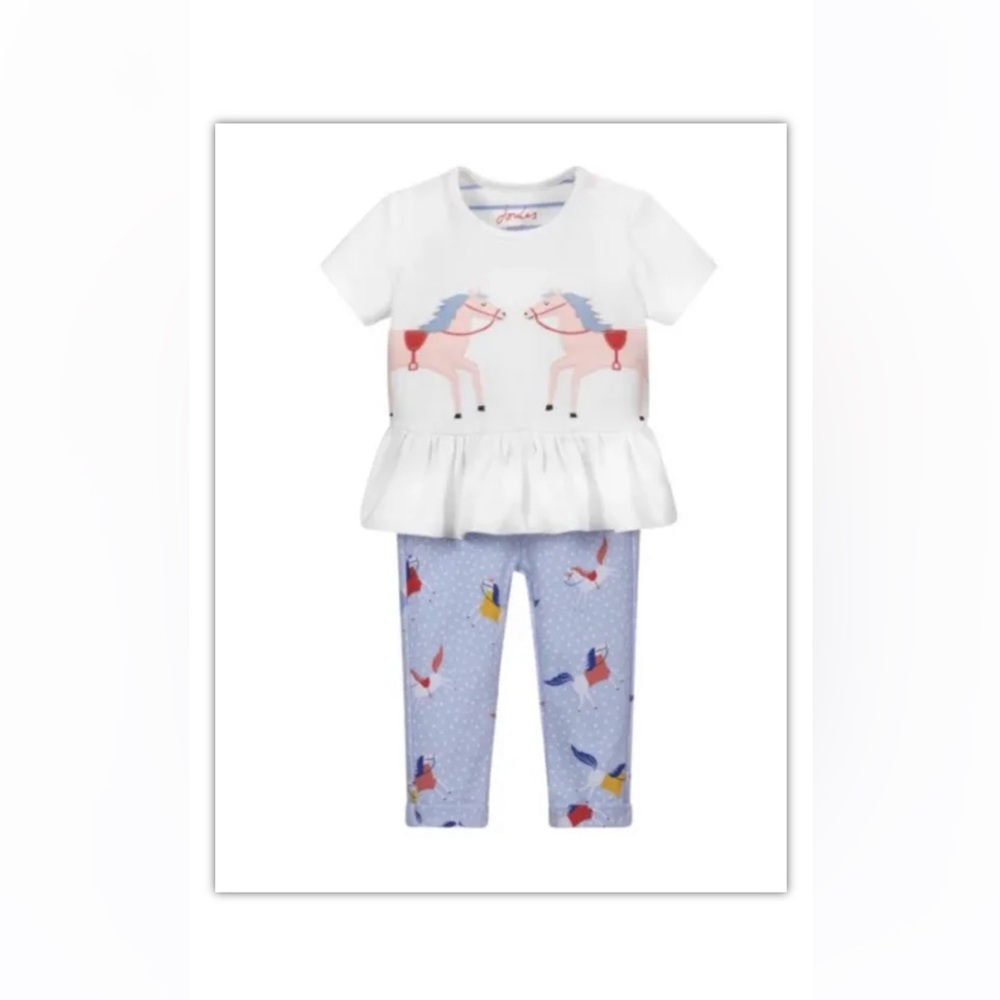 Joules Horse Legging Set 9-12M